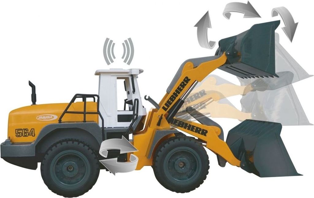 Jamara Radlader Liebherr 564 1:20 2,4G Produktbild 14