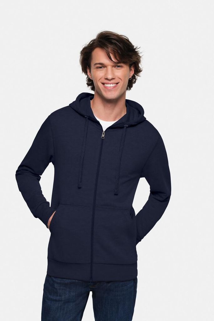 KAPUZEN-SWEATJACKE - tinte - Größe XL Produktbild 