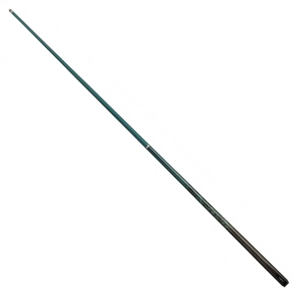 Queue de snooker PowerGlide Ignis 2 pièces en noir charbon avec procédé cuir