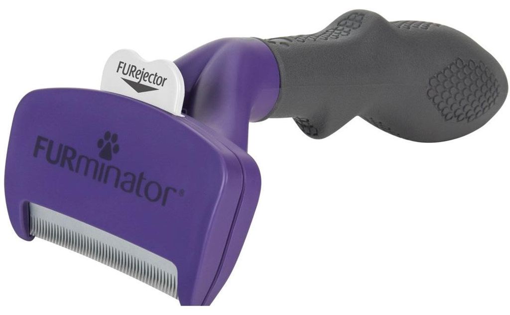 FURminator FUR151357, Katze, Deshedder, Violett, Langes Produktbild 