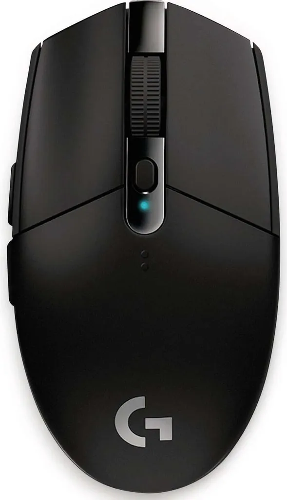 Souris gamer sans fil Logitech G305 noir idéale pour setup PC portable