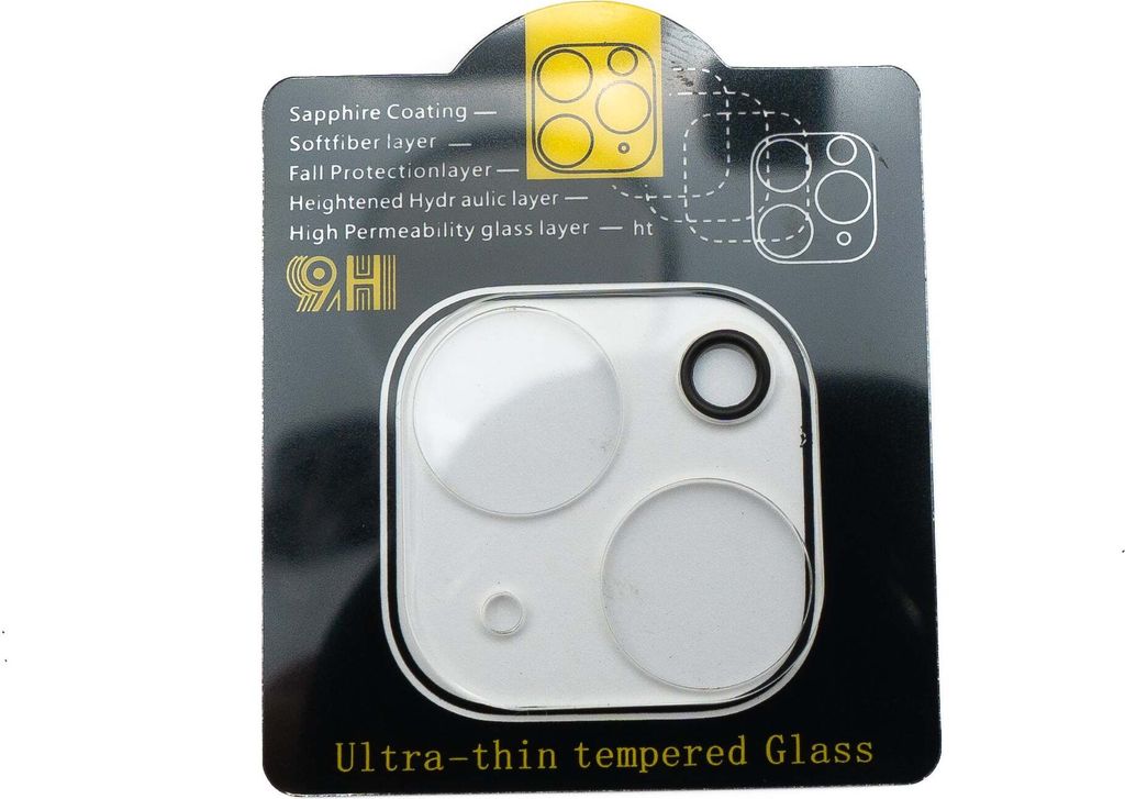Kamera Schutz Linse Objektiv Abdeckung aus transparent Glas für iPhone 13