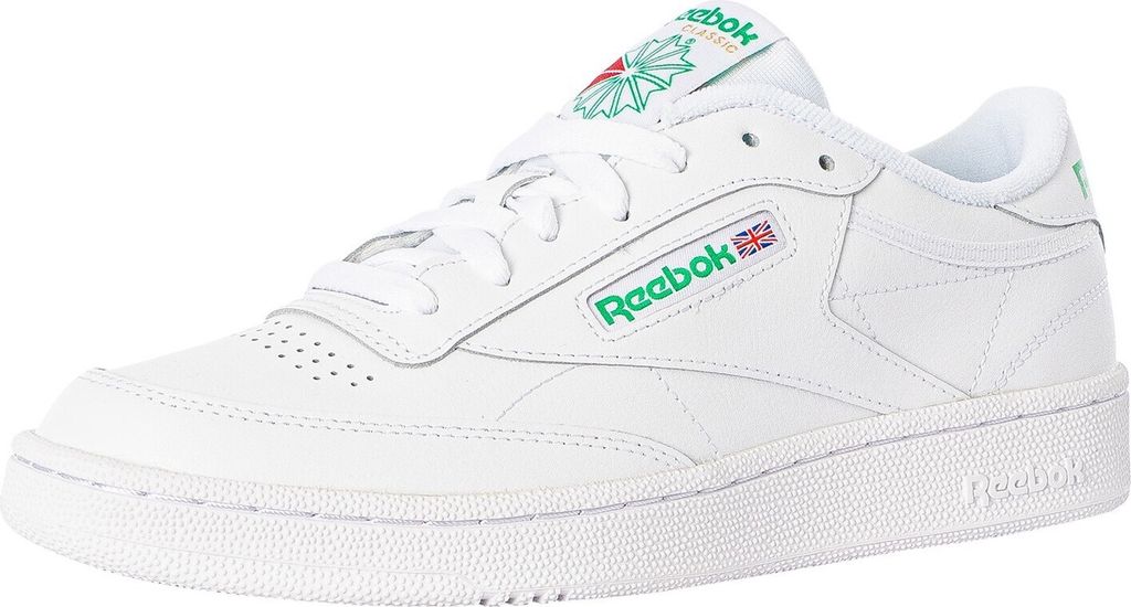 Reebok Club 85 Leder-Sneaker, Weiß 45.5 EU Produktbild 