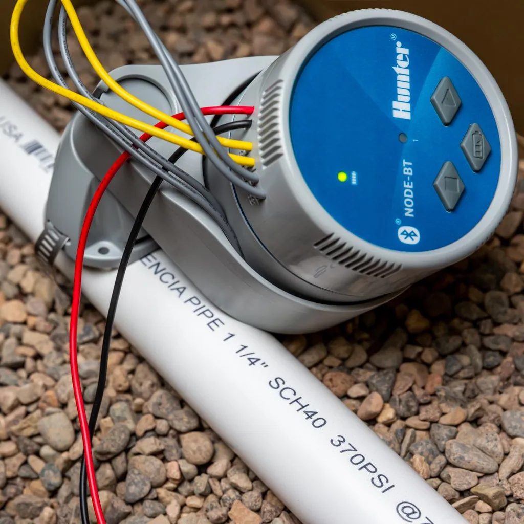 Programmez votre arrosage sans ouvrir le regard - Hunter NODE-BT-100 - 2
