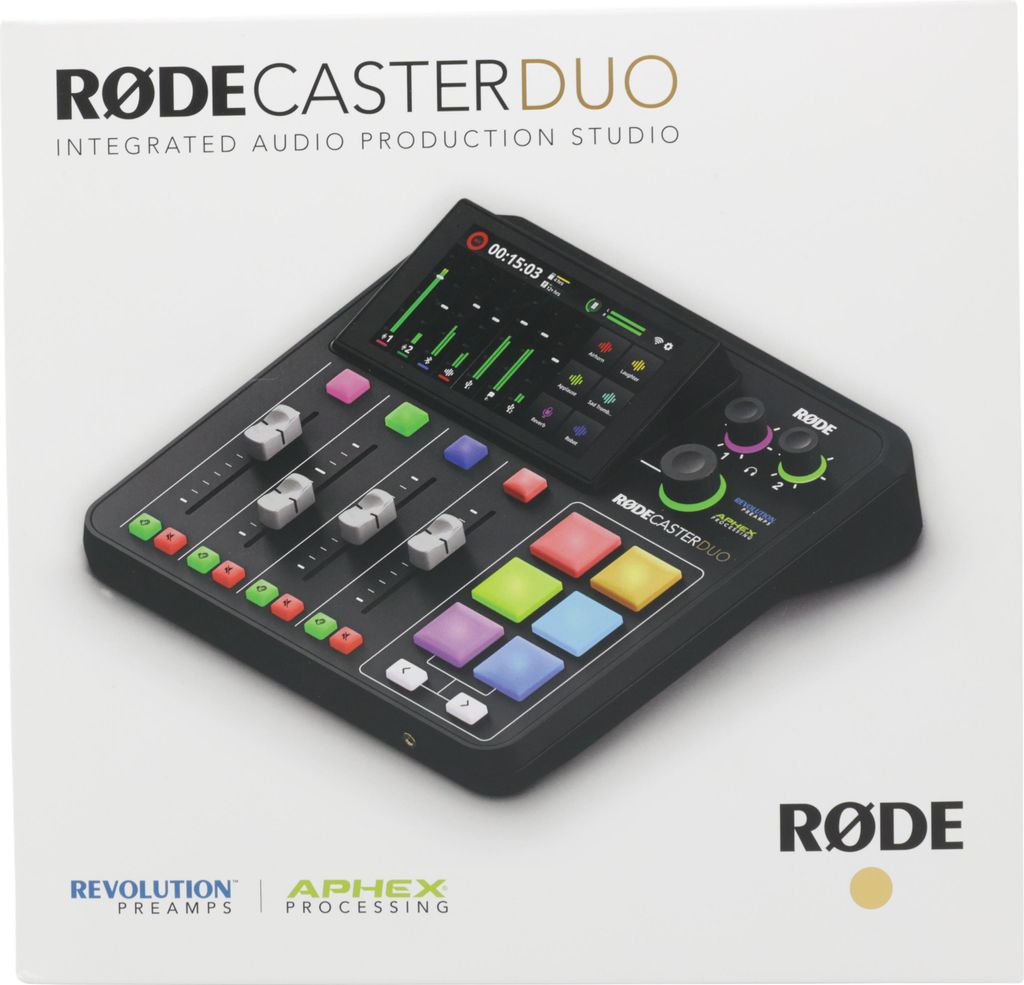 RODE Caster Duo schwarz WLAN Bluetooth USB-C Image du produit 
