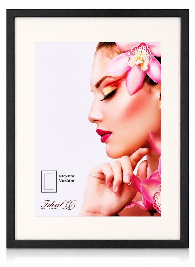 3D Objektrahmen Holz Bilderrahmen Wanddeko Collage Poster Produktbild 