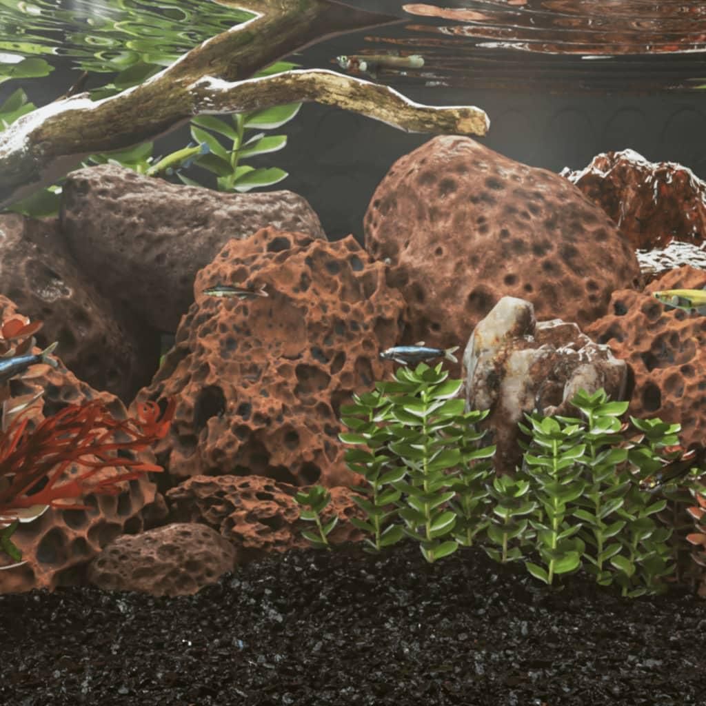 vidaXL Granuli di lava 25 kg rosso 10-30 cm Immagine del prodotto 