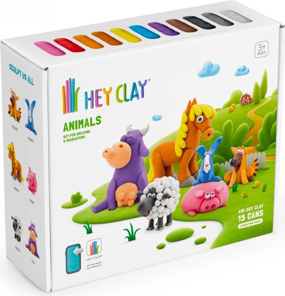 Hey Clay - sada Animals Obrázek produktu 