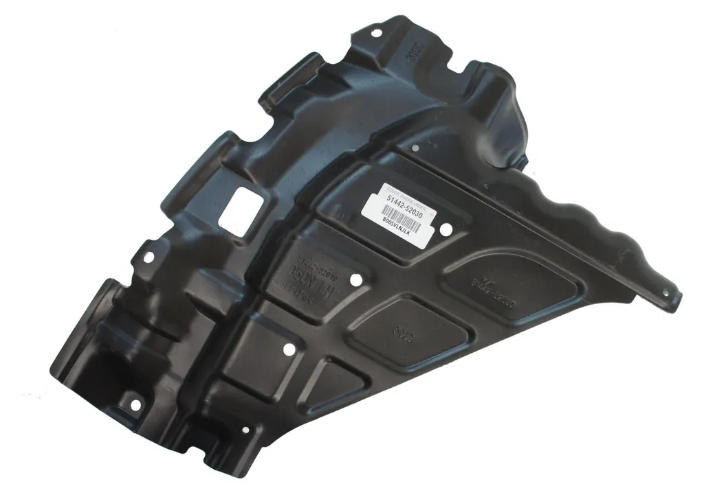 Cache moteur gauche Yaris cassé ? Solution protection 51442-52030 d'origine