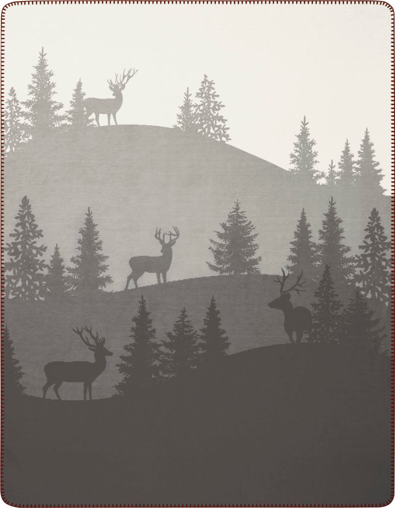 Biederlack Wohndecke Farbe Deerlight Größe 150 x 200