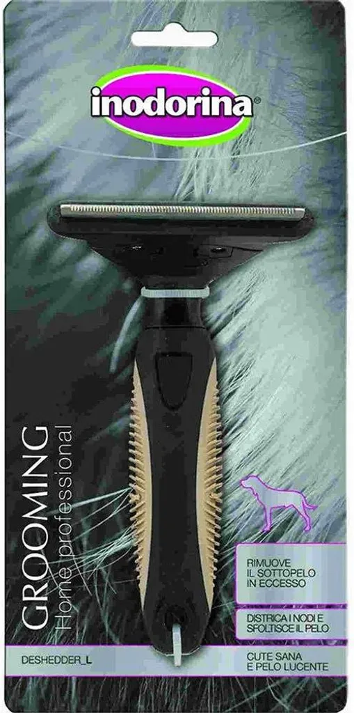 Spazzola per cani Inodorina Black L - 2