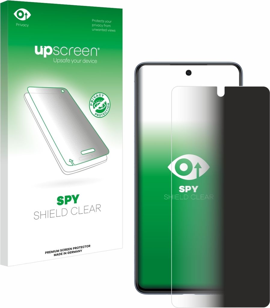 Für Samsung Galaxy M53 5G Sichtschutzfolie Schutzfolie upscreen Anti-Spy Privacy Sichtschutz Blickschutz Display Schutz Folie Blaulichtfilter