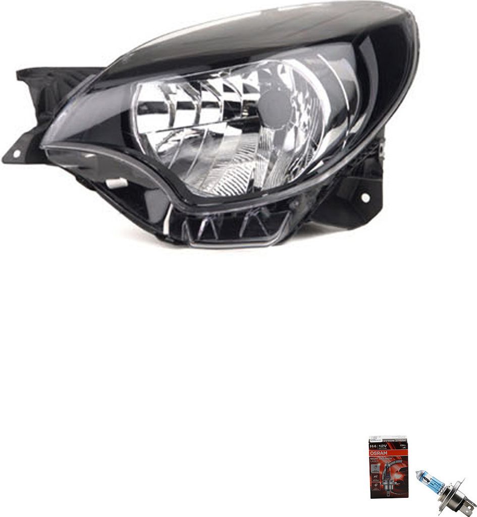 Johns, Scheinwerfer + Osram Night Breaker Laser passend für Renault Twingo II Links 26060-9966R 260602496R 260609966R