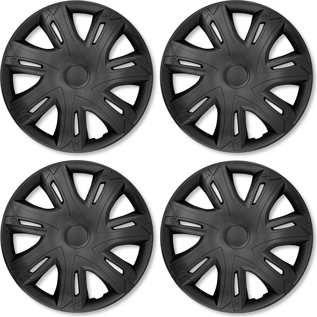 Kołpaki N-Power Black Mat 14 cali uniwersalne Zdjęcie produktu 