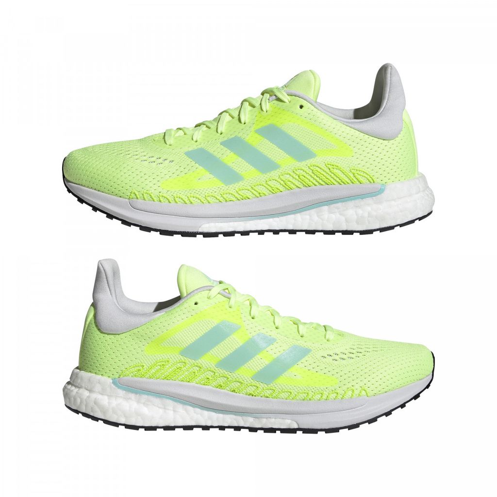 Damen Laufschuhe adidas SOLAR GLIDE 3 W 4.5 Gelb / Blau / Hellgrau