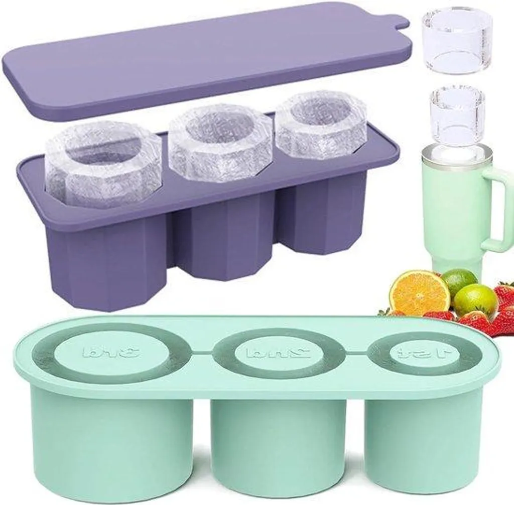 Solution glaçons pour Stanley Cup - 2 moules silicone anti-odeur sans BPA