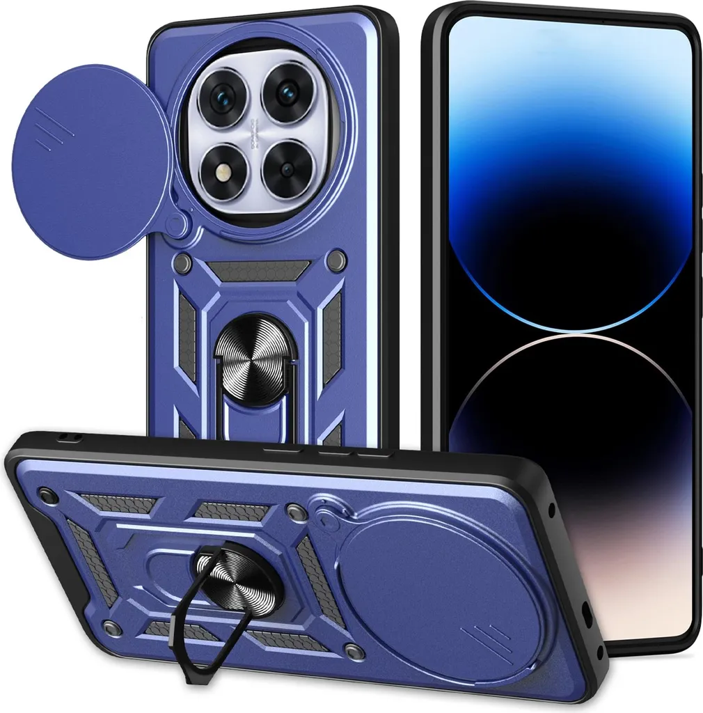 Custodia CamShield per Xiaomi Redmi Note 14 Pro Plus - Blu Phonesta