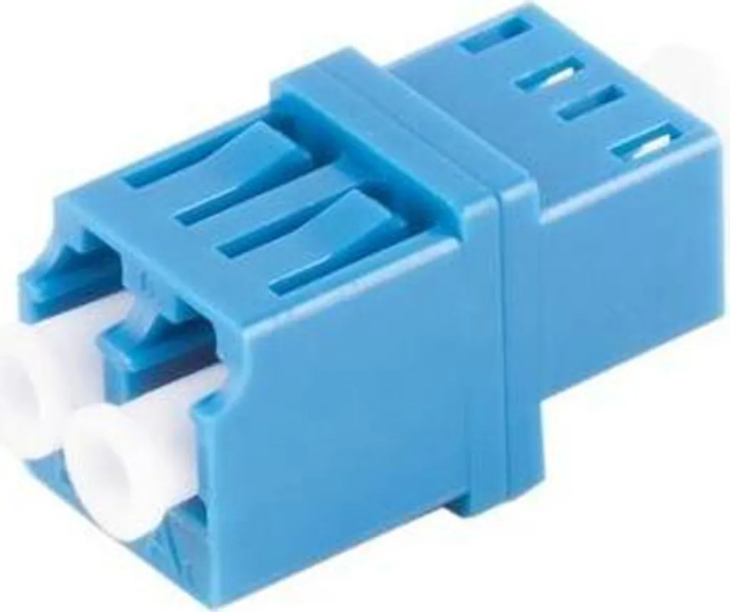 Raccord Fibre Optique LC vers LC Duplex bleu pour extension réseau local