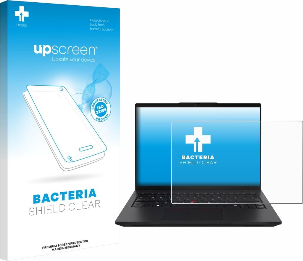 upscreen Schutzfolie für Lenovo ThinkPad L14 Gen 6 Displayschutz Displayschutzfolie Folie Klar antibakteriell
