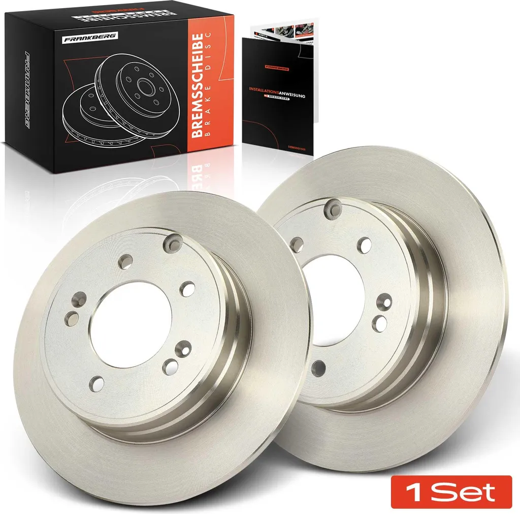 Disques de frein arrière pour Hyundai iX35, idéal trajet autoroute