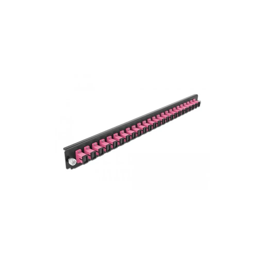 Acquista DeLOCK 43355 Piastra Rack 24 Porte SC Viola 1U