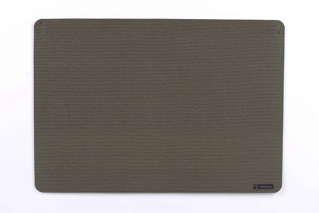 Rasteli Tischset Lederoptik Seegrasgrün 43 x 30 cm 2er Vorteilspack