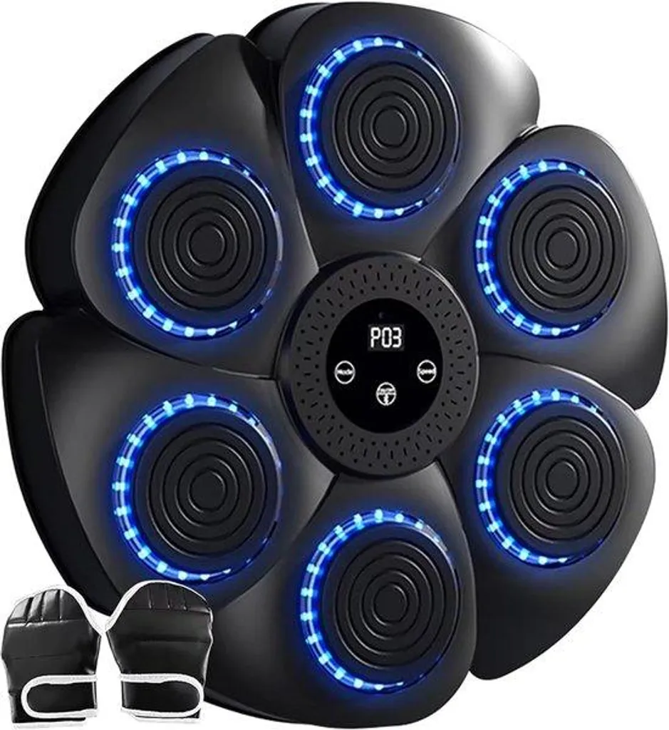 Kit de Boxe Enfant Bluetooth avec 9 Modes - 18 Vitesses pour Maison