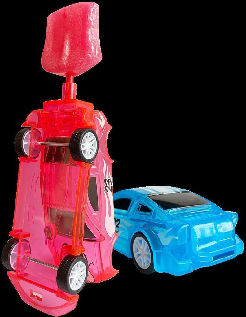 Lolly Racer Lolly v skladacom aute s píšťalkou 10 g 1 ks Obrázok produktu