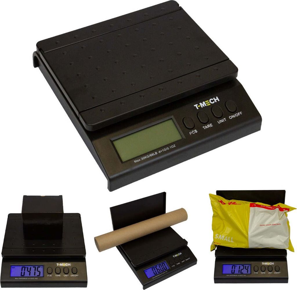 LCD Digital Paketwaage Briefwaage Küchenwaage Postwaage Waage
