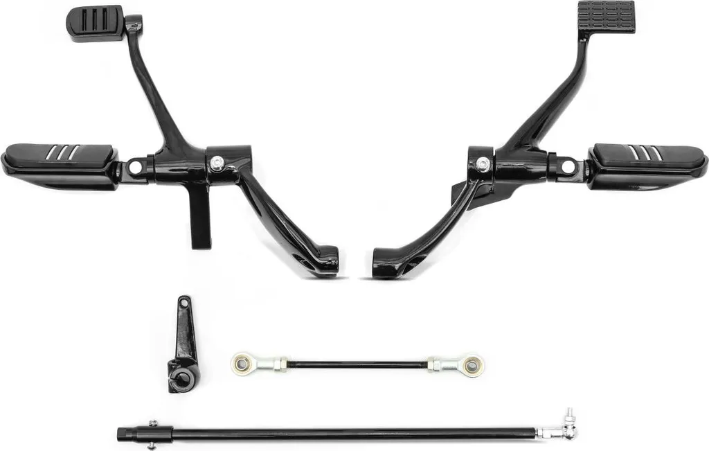 Repose-pieds Avancé pour Harley Davidson Sportster 883 Iron 2014 Noir