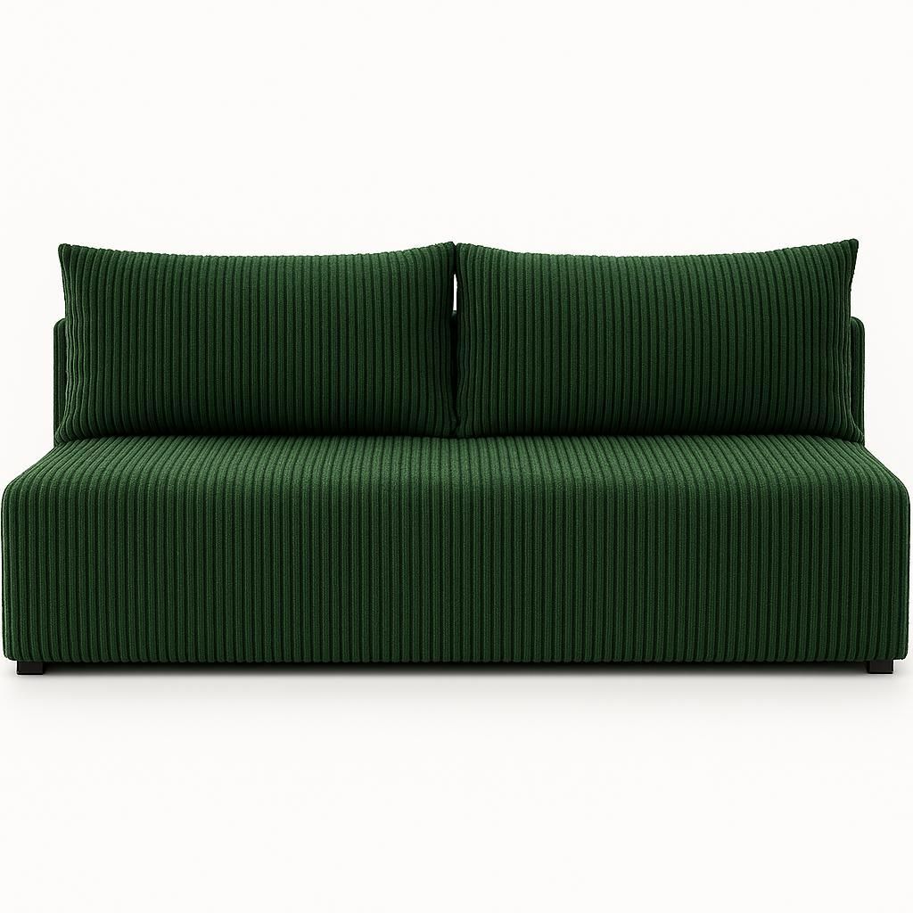 Sofello LUNO divano con funzione letto verde - Divano Immagine del prodotto 