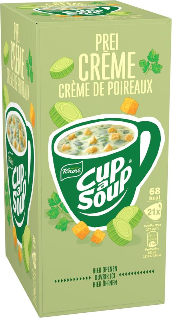 Knorr Cup-a-Soup Lauchcreme (21x 175ml)
