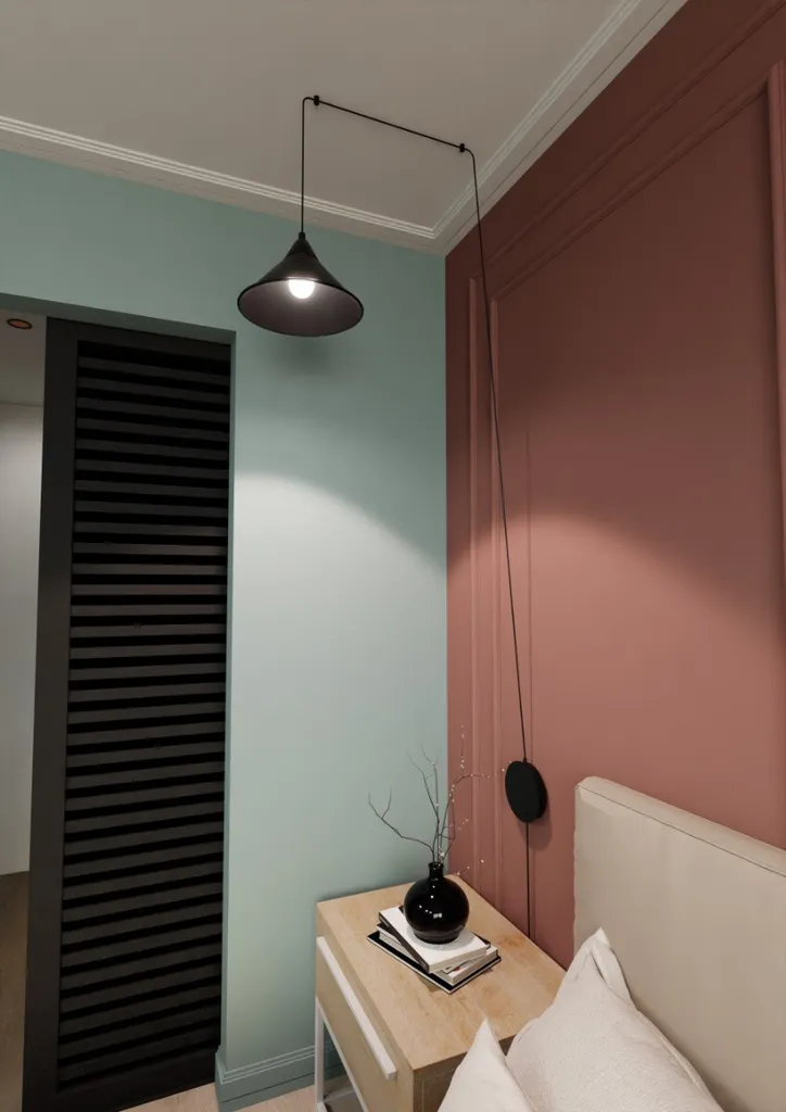 Luminaire Suspendu Noir ABRAMO 1 E27 : Solution Éclairage Chic et Durable