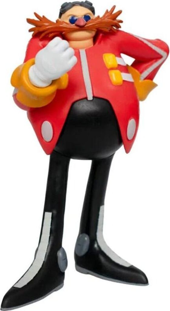 A full-body shot of a Doctor Eggman figurine.