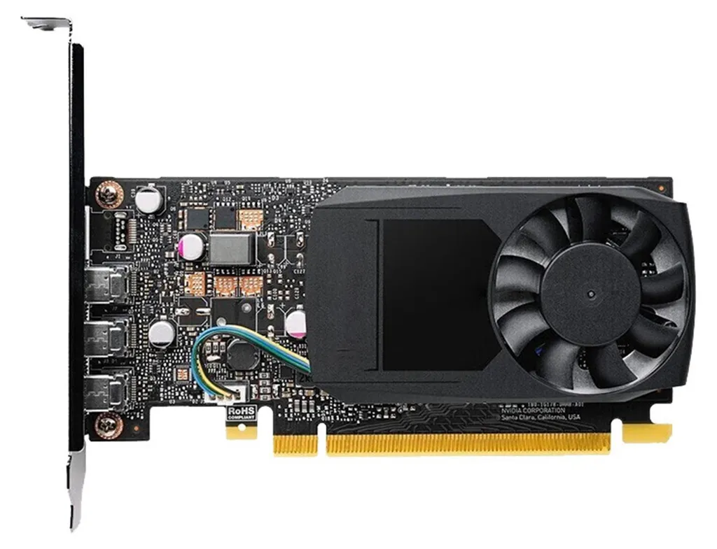 Carte Quadro P400 2 Go DDR5 : 3 sorties miniDP pour montage vidéo 4K