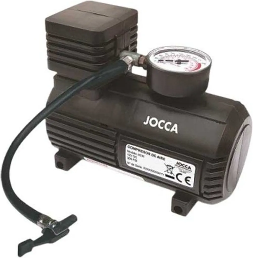 Compresseur d'Air Jocca Argent One Size - Appareil de Gonflage Silencieux