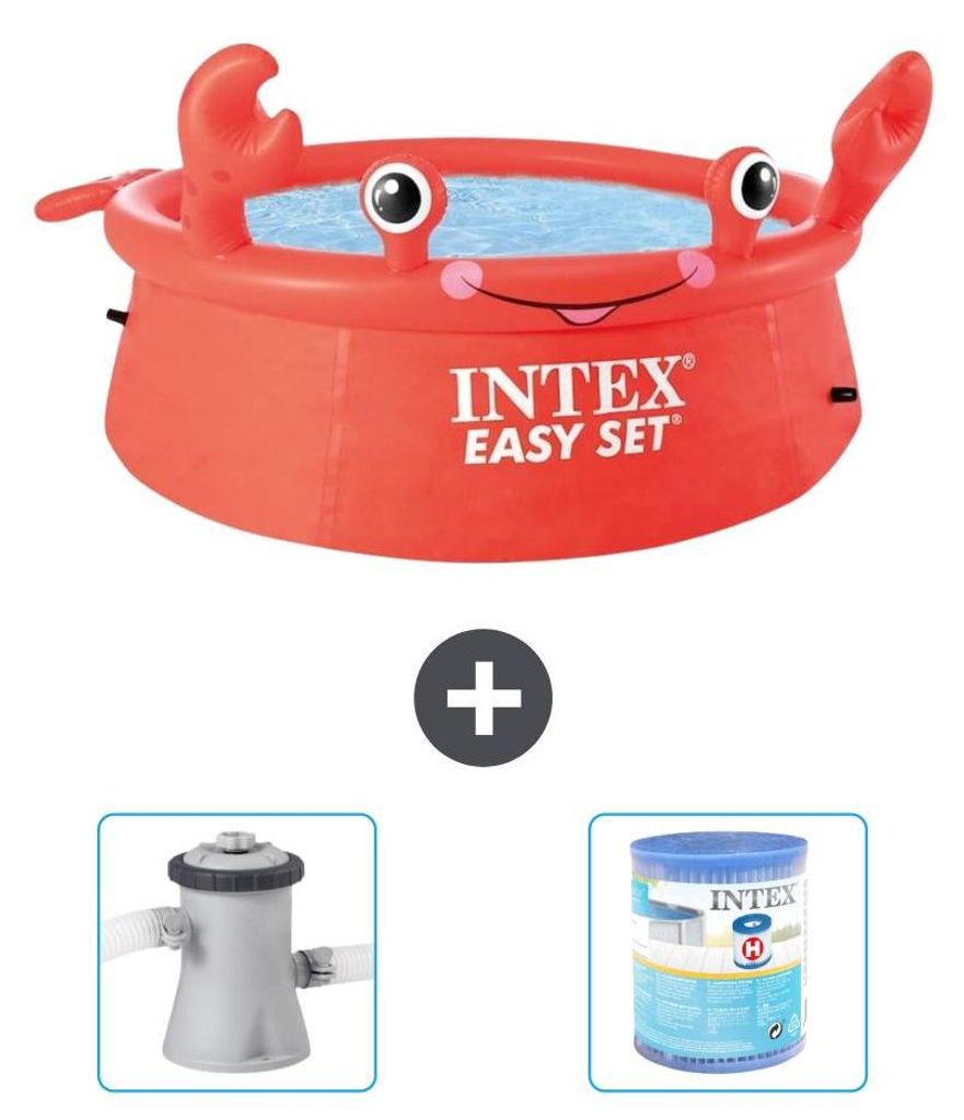 Ensemble de piscine gonflable "Krabbe" - 183 x 51 cm - 3 Image du produit 