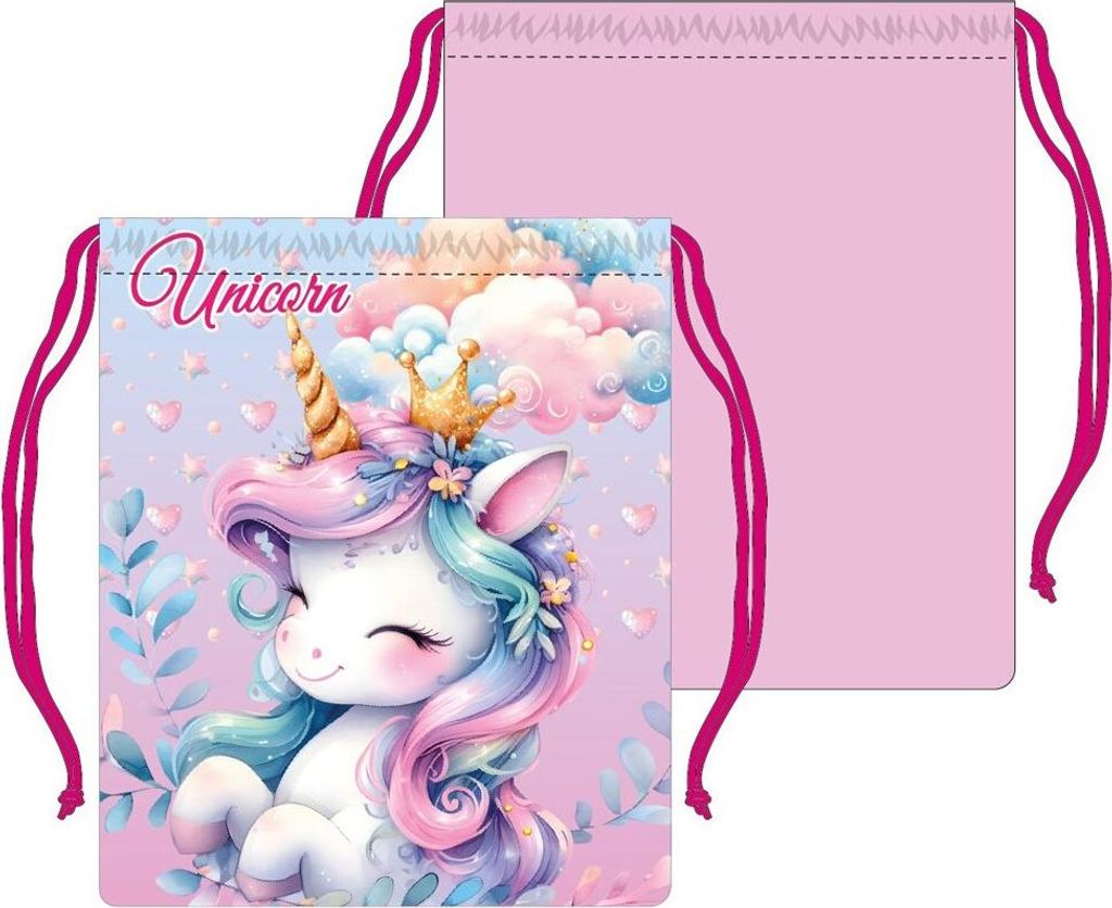 Einhorn Brottasche 26,5cm Kinder Lunchbag Regenbogen Tasche