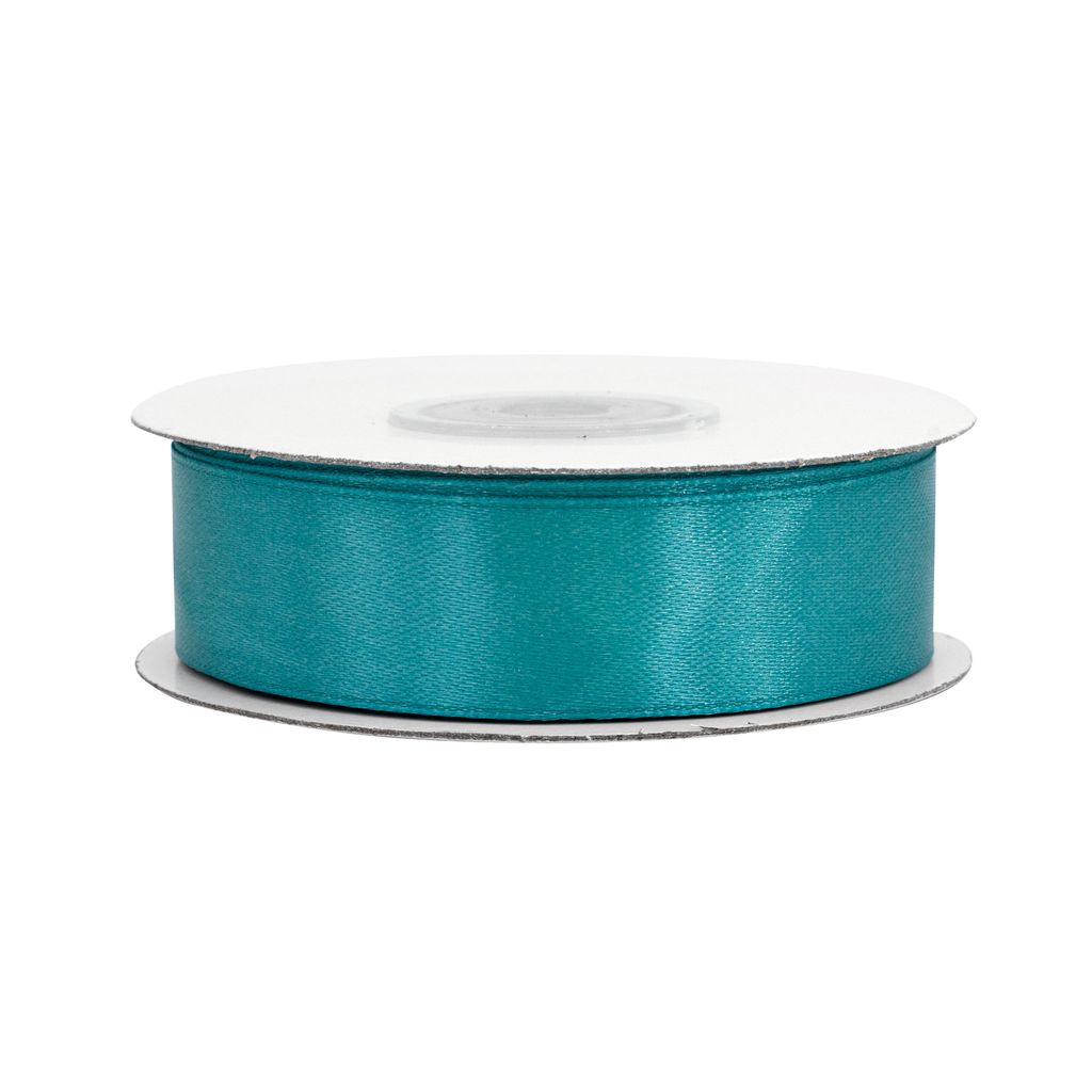 Satinband 18mm x 25m Rolle Petrol