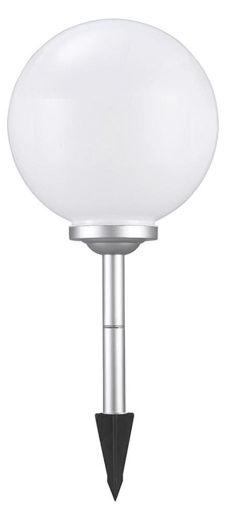 Solar Kugelleuchte Ola 25cm mit Erdspieß Kunststoff IP44 Produktbild 