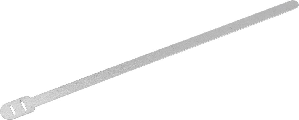 Kabelbinder Aluminium, 180mm lang, 6mm breit, 0,5mm dick