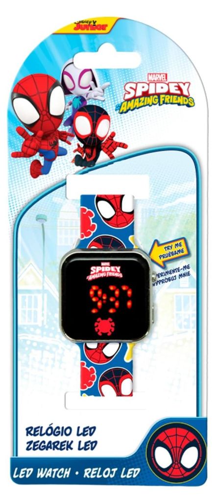 Zegarek LED dla dzieci Marvel Spidey - Akcesorium KIDS Image du produit 