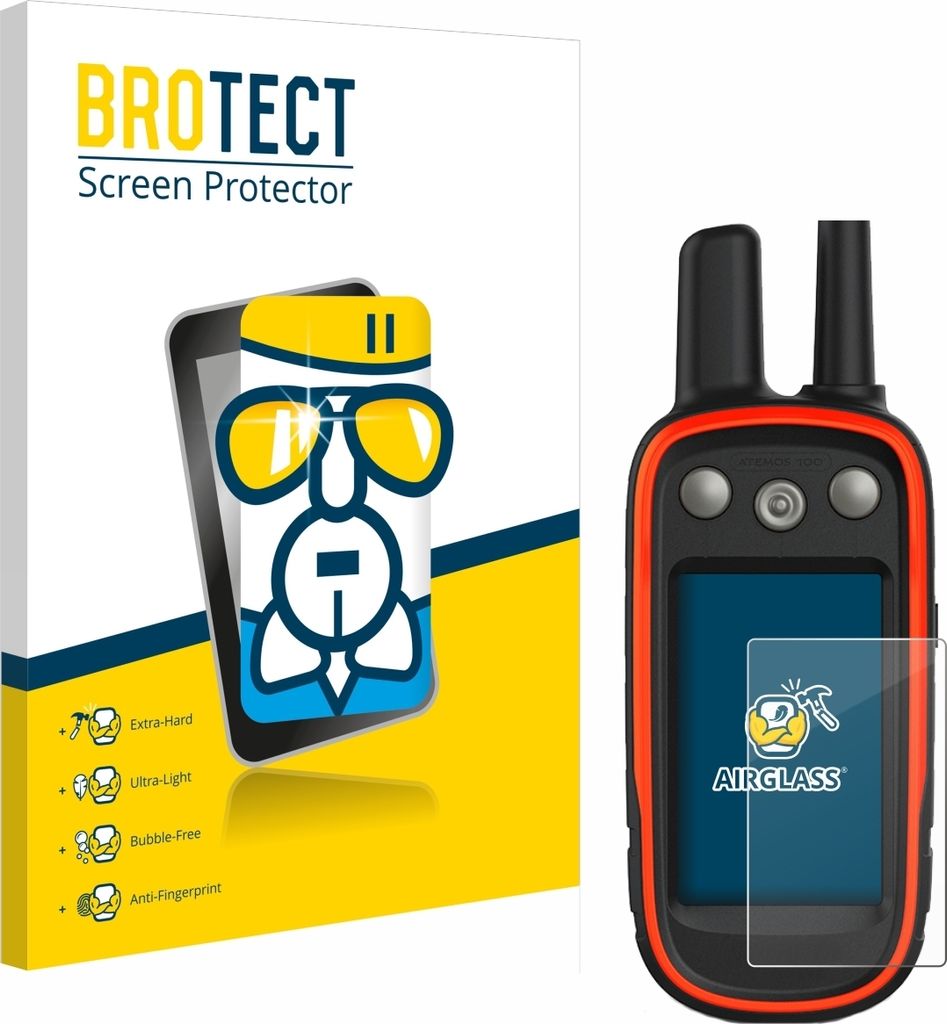 BROTECT Schutzglas für Garmin Atemos 100 Schutzfolie Panzer Folie Glas Display Schutz klar