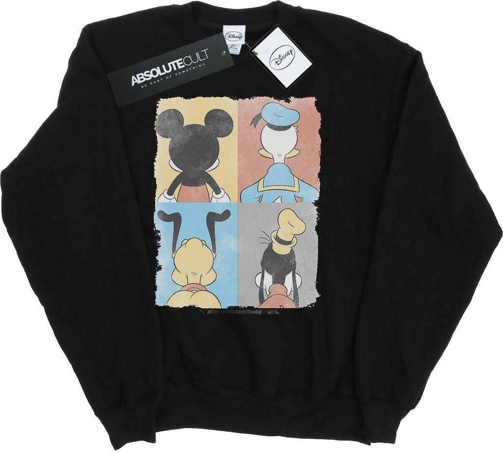 Disney - "Four Backs" Sweatshirt für Herren BI36833 (XL) (Schwarz)