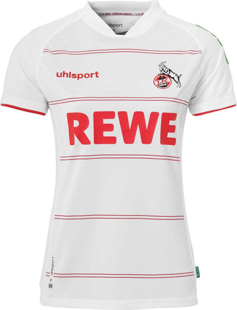 uhlsport 1. FC Köln Heimtrikot Damen 2021/22 weiß XXL