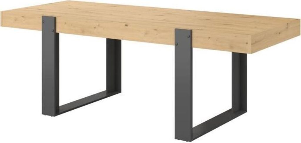 Table de salle à manger -Reproduction chêne Craftsman et Image du produit 