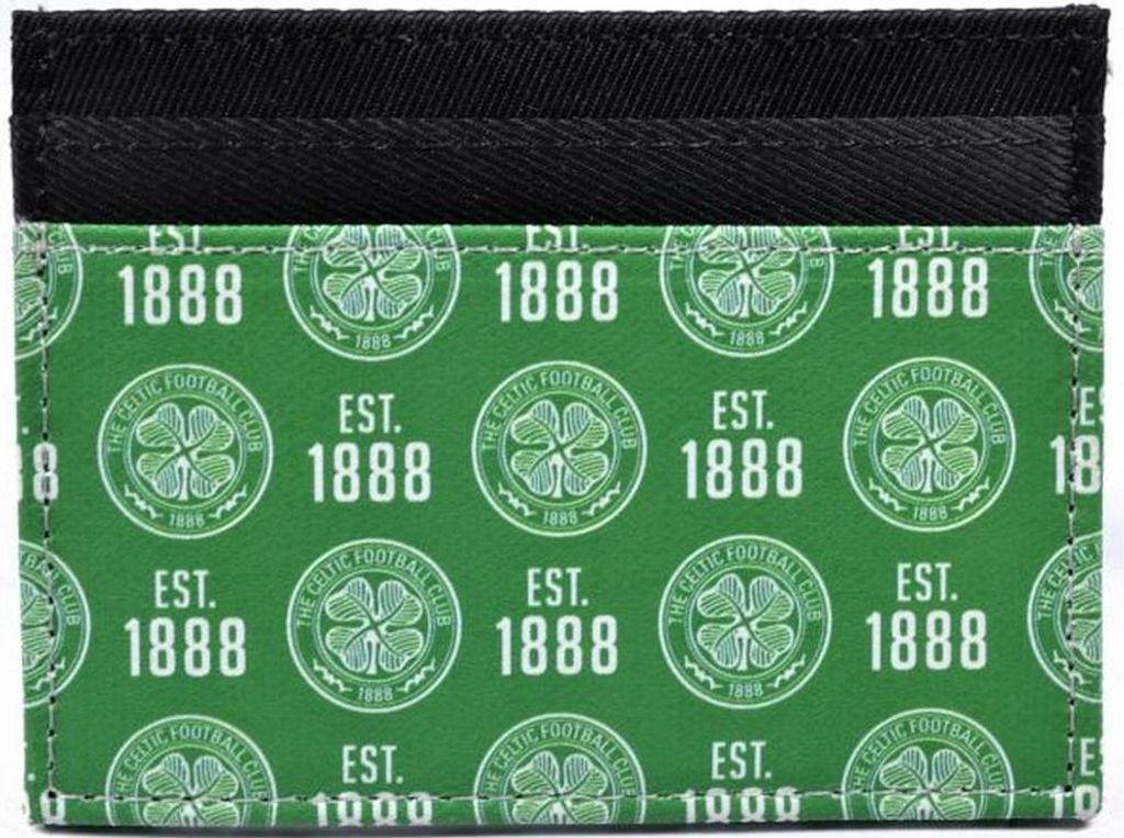 Celtic FC - Brieftasche für Karten BS6150 (Einheitsgröße) (Grün/Weiß)