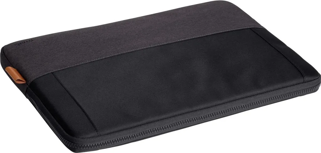 Custodia Notebook 16" Trust 25248 Lisboa Sleeve Nero - Slim & Safe
