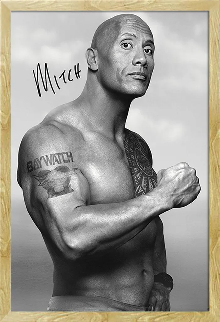 Offerta Poster Baywatch Mitch + Cornice Shinsuke | Spedizione Rapida