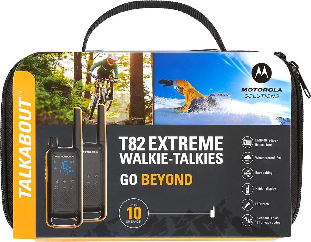 Motorola T82 Extreme TALKABOUT Funkgerät für Boot Produktbild 4